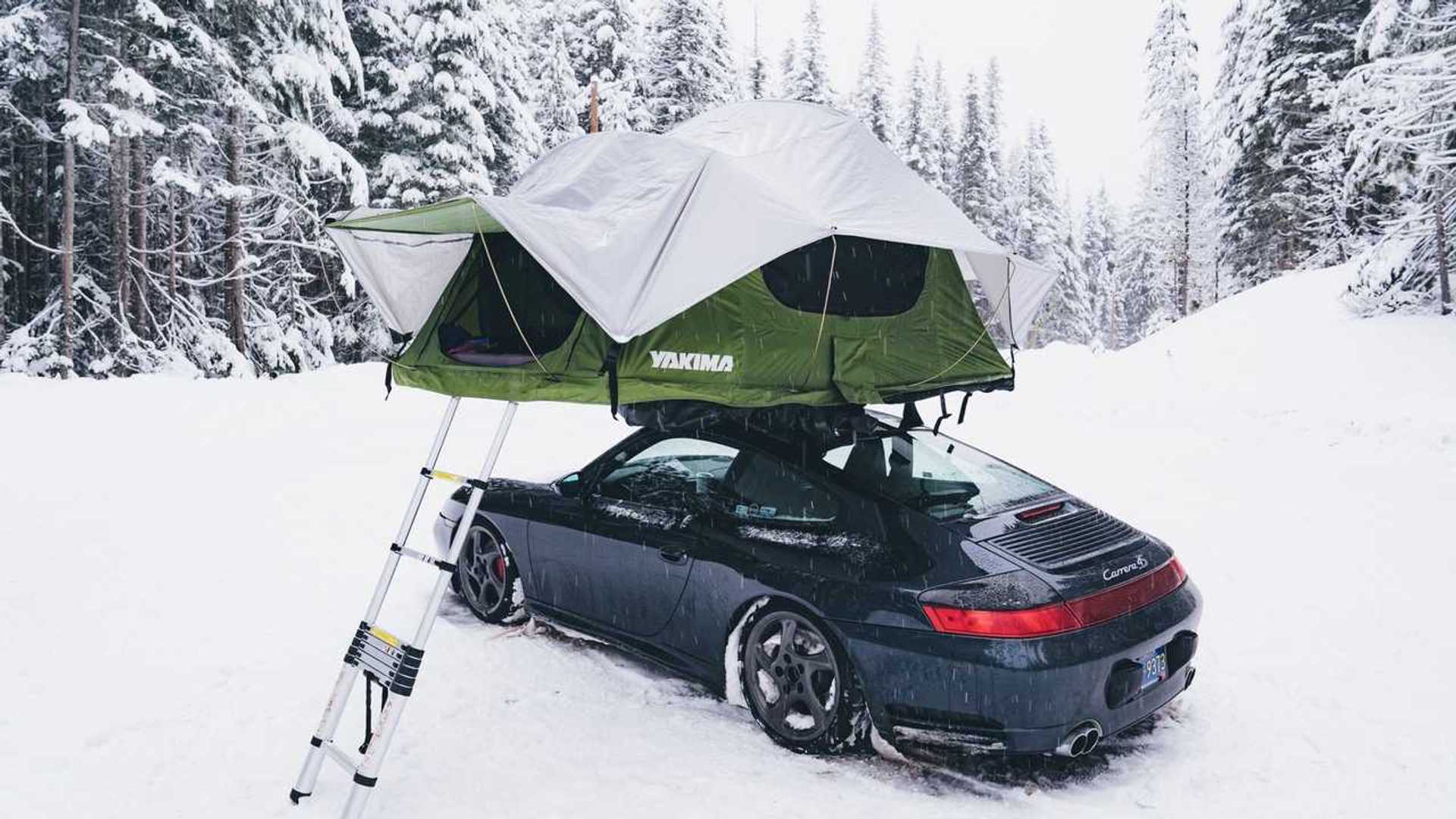 Porsche 911 Topped With Tent Is Not A Typical Overlander [UPDATE]