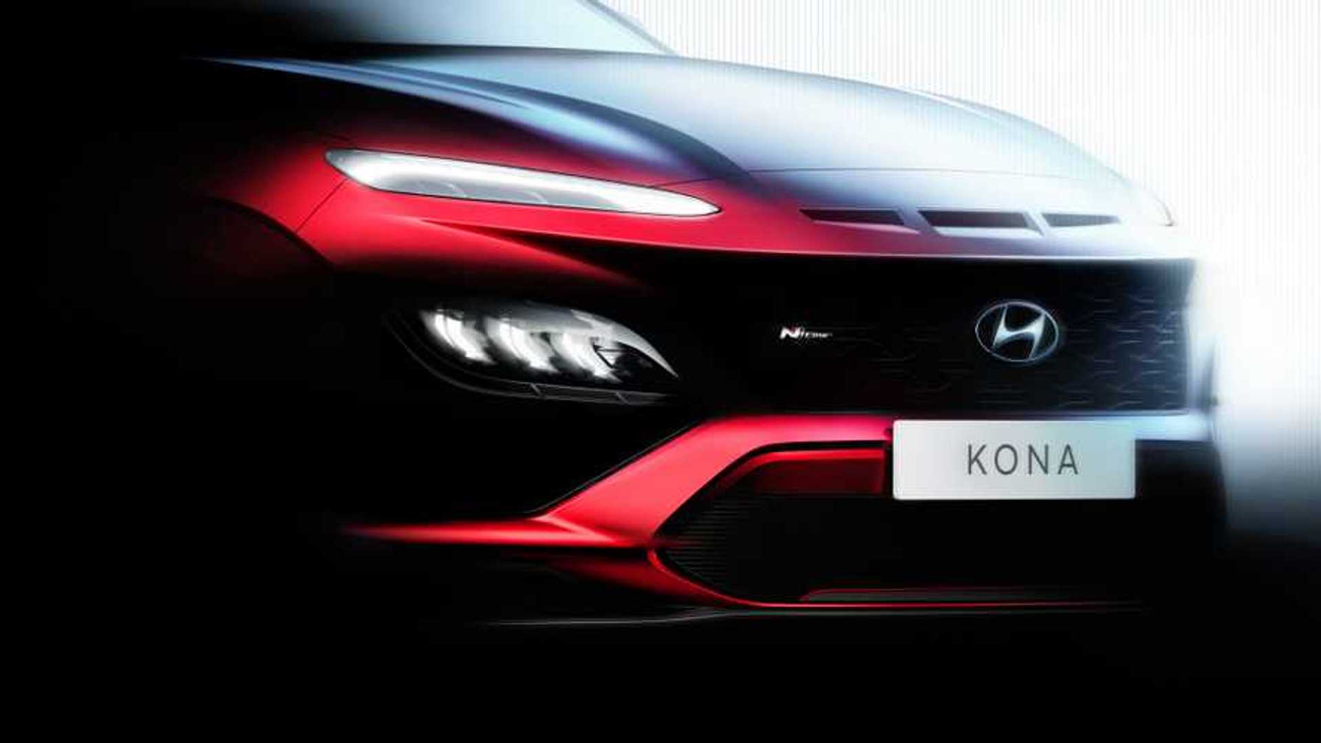 2021 Hyundai Kona Facelift Teased with Sporty N Line Model