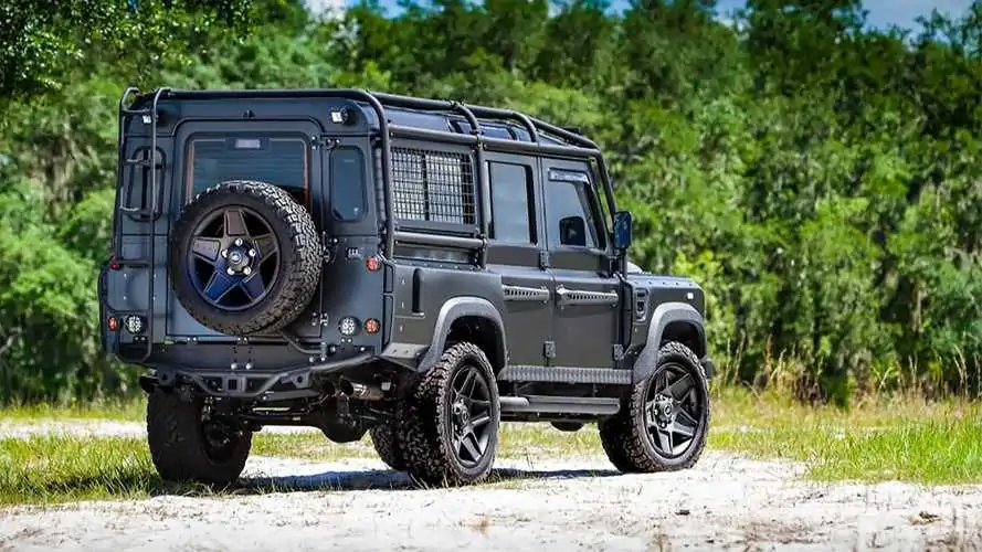 You Can Buy A Tesla-Powered Electric Defender But Not Land Rover