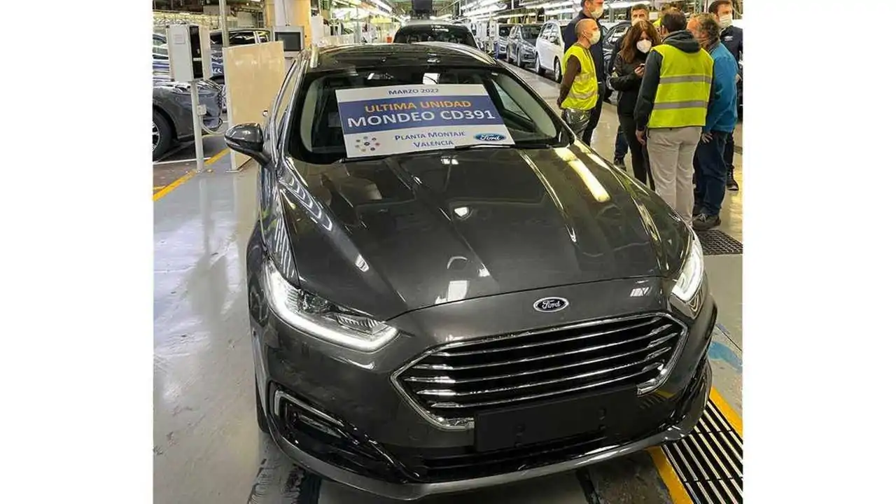 Ford Mondeo Production in Europe Stops after Nearly 30 Years