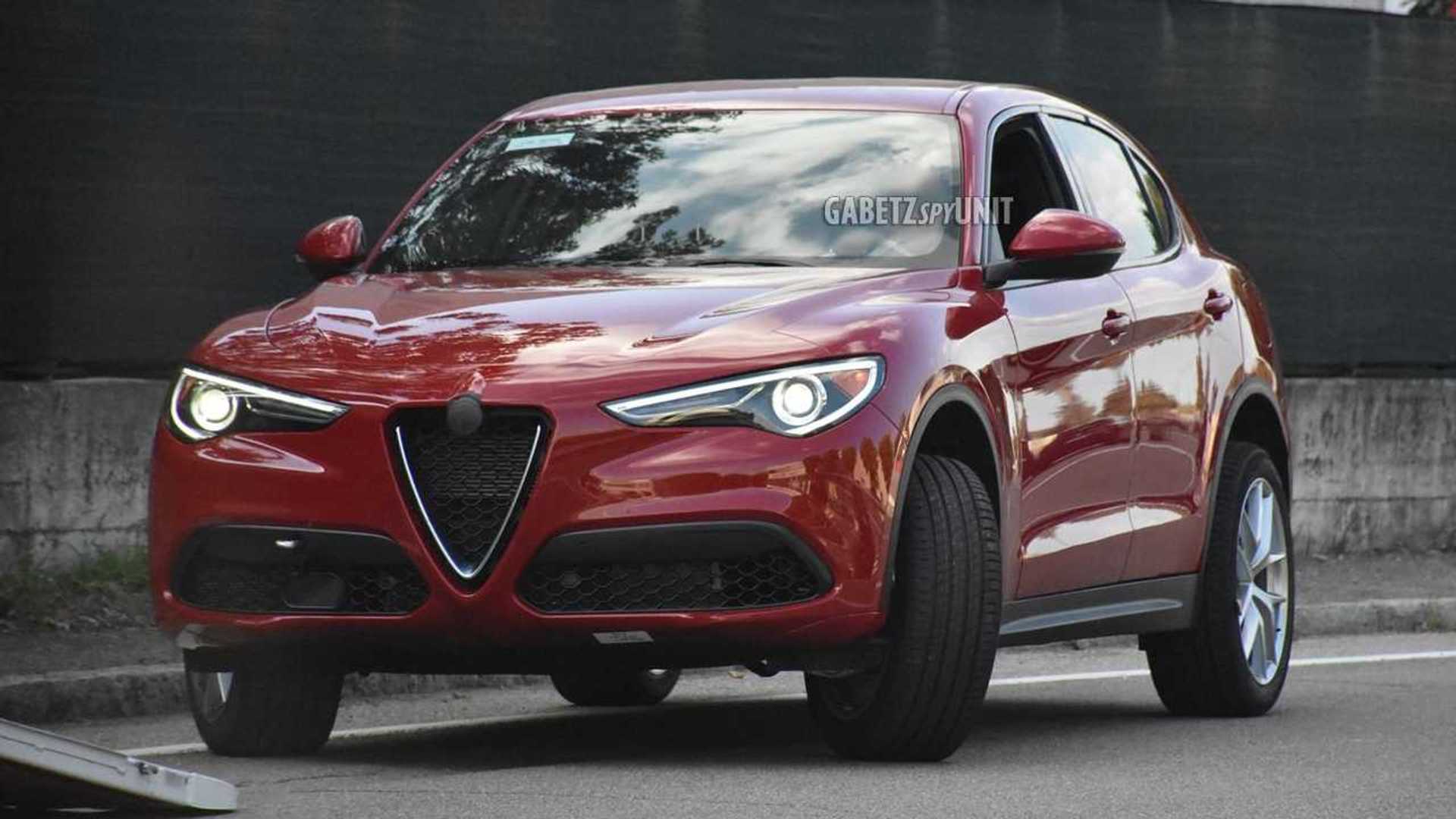 Maserati's smaller SUV is shown for the first time with Stelvio Body