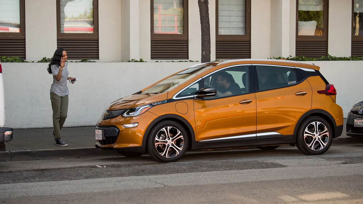 You can now rent a Chevy Bolt for your 'Side Hustle.