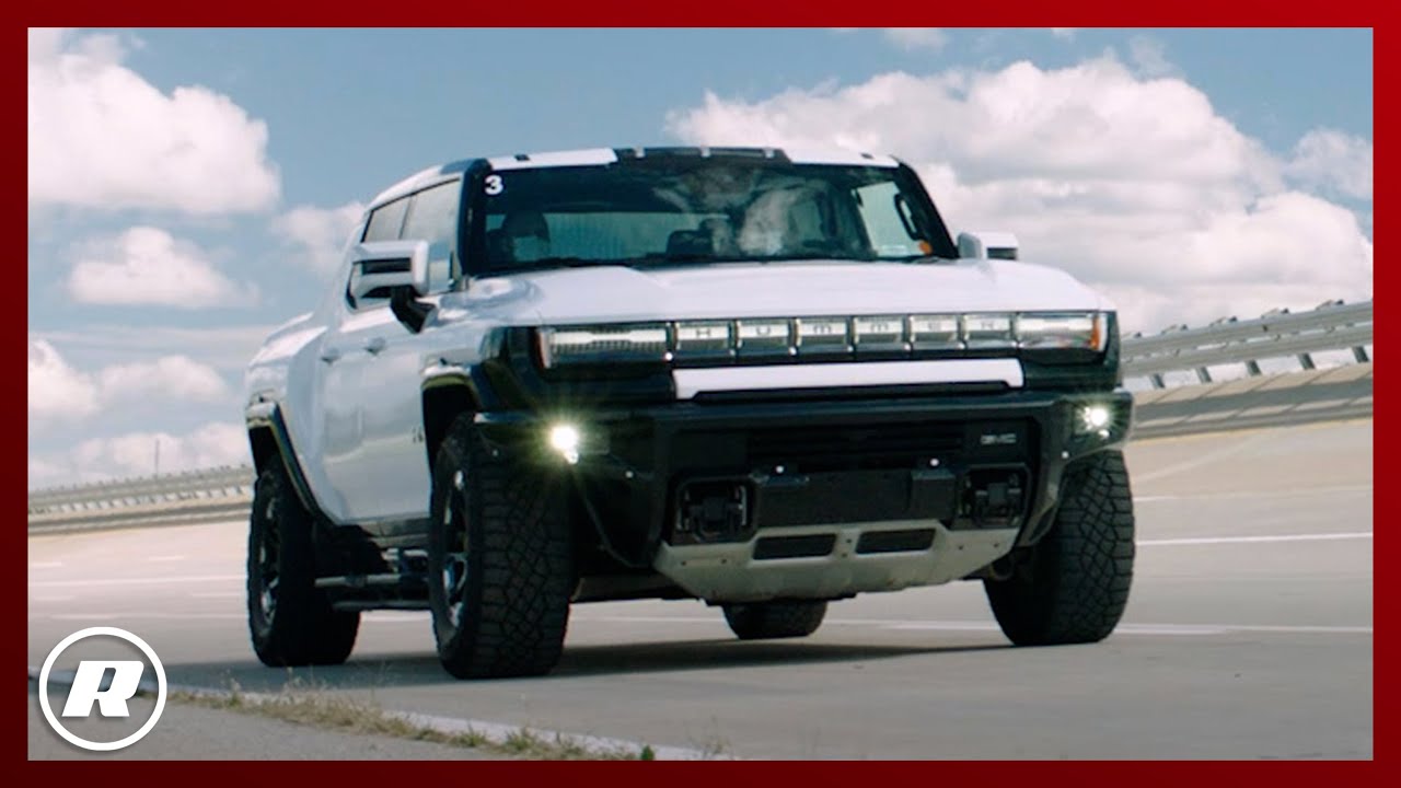 GMC Hummer Electric EV's WTF mode Does A Weird Song and Dance Before Launching