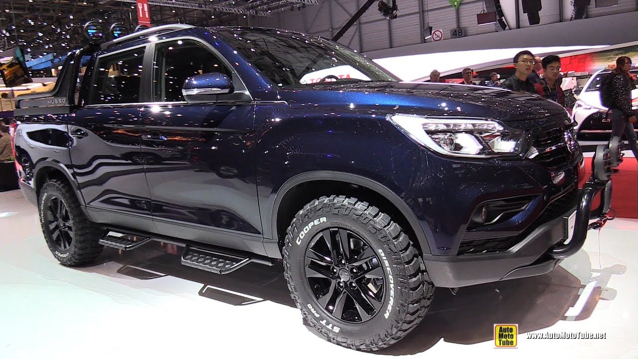 SsangYong Musso Pickup Truck Debuts At Geneva Motor Show