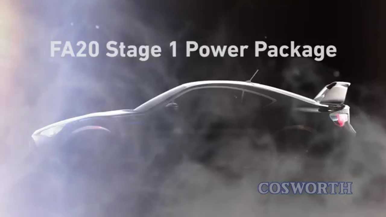 Cosworth unveils their FA20 packages to the Toyota GT 86 and Scion FR–S, as well as Subaru BRZ.