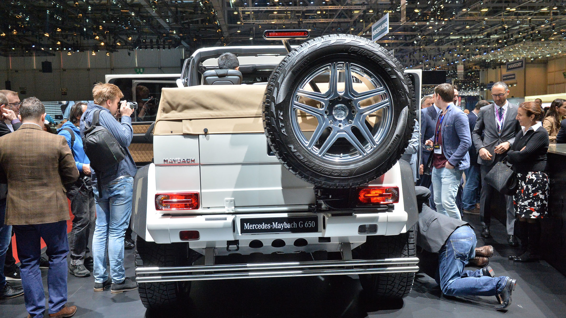 Mercedes-Maybach G650 Landaulet by Mercedes-Maybach is a lavish G-Class sendoff