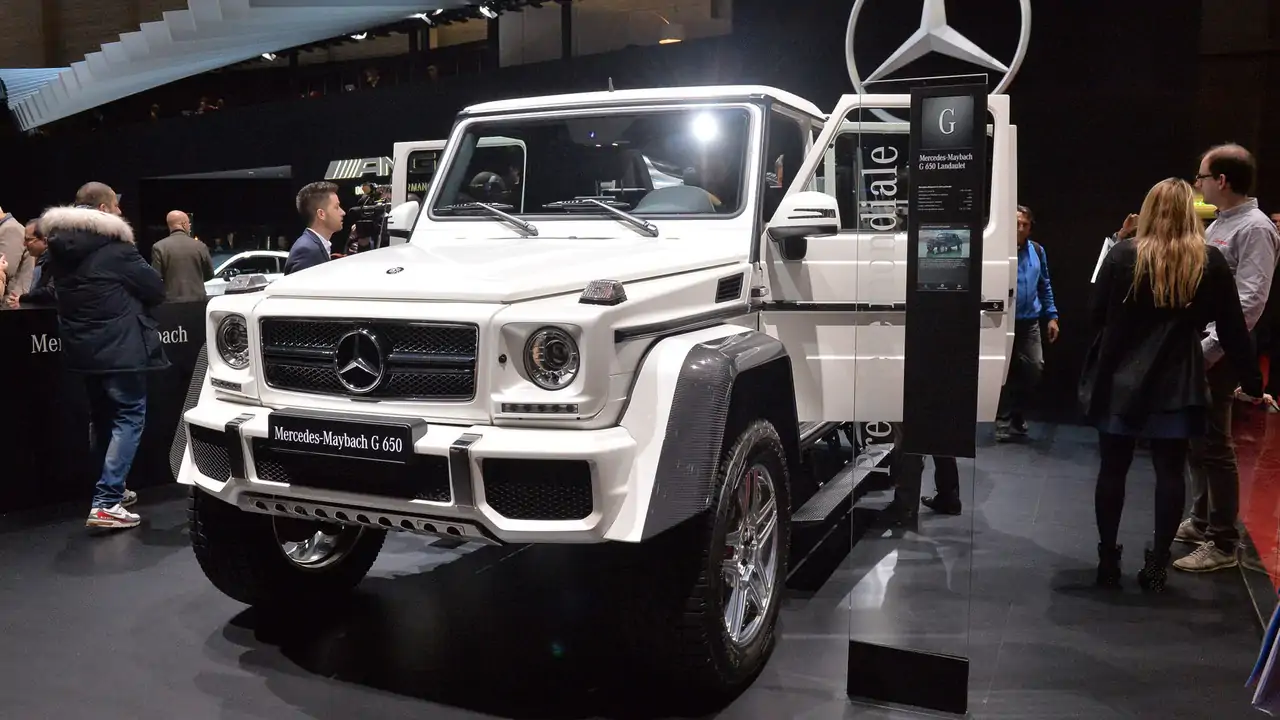 Mercedes-Maybach G650 Landaulet by Mercedes-Maybach is a lavish G-Class sendoff