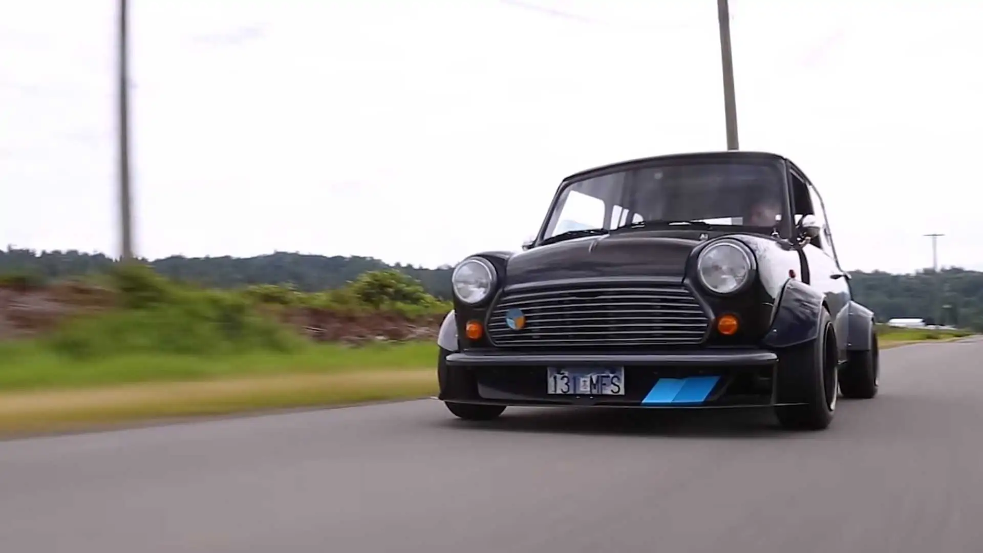 Mid-Engined Mini Screams to 13,000 RPM with Kawasaki Ninja Engine