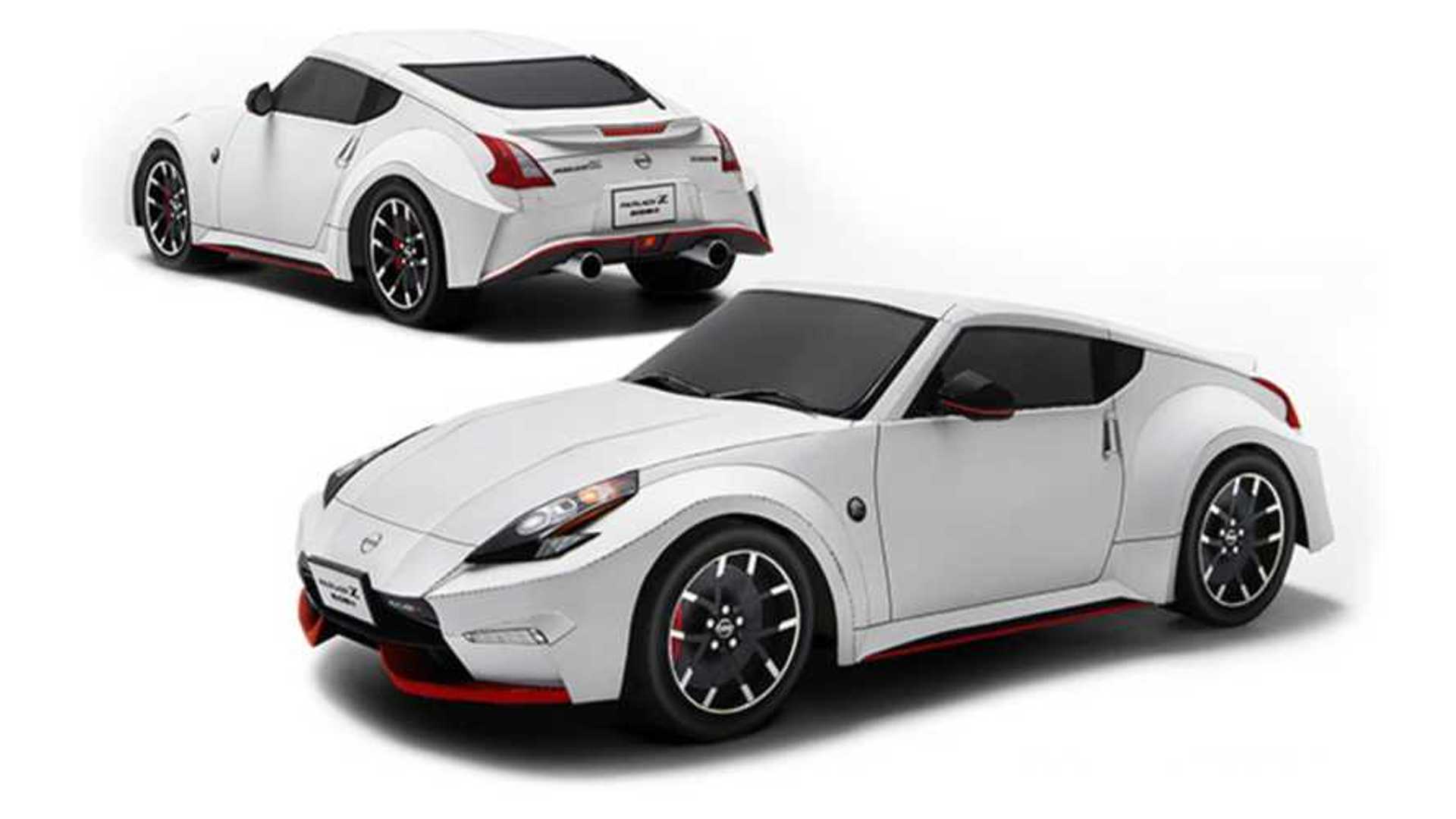 You can build a Nissan 370Z from paper while you wait for the new 400Z