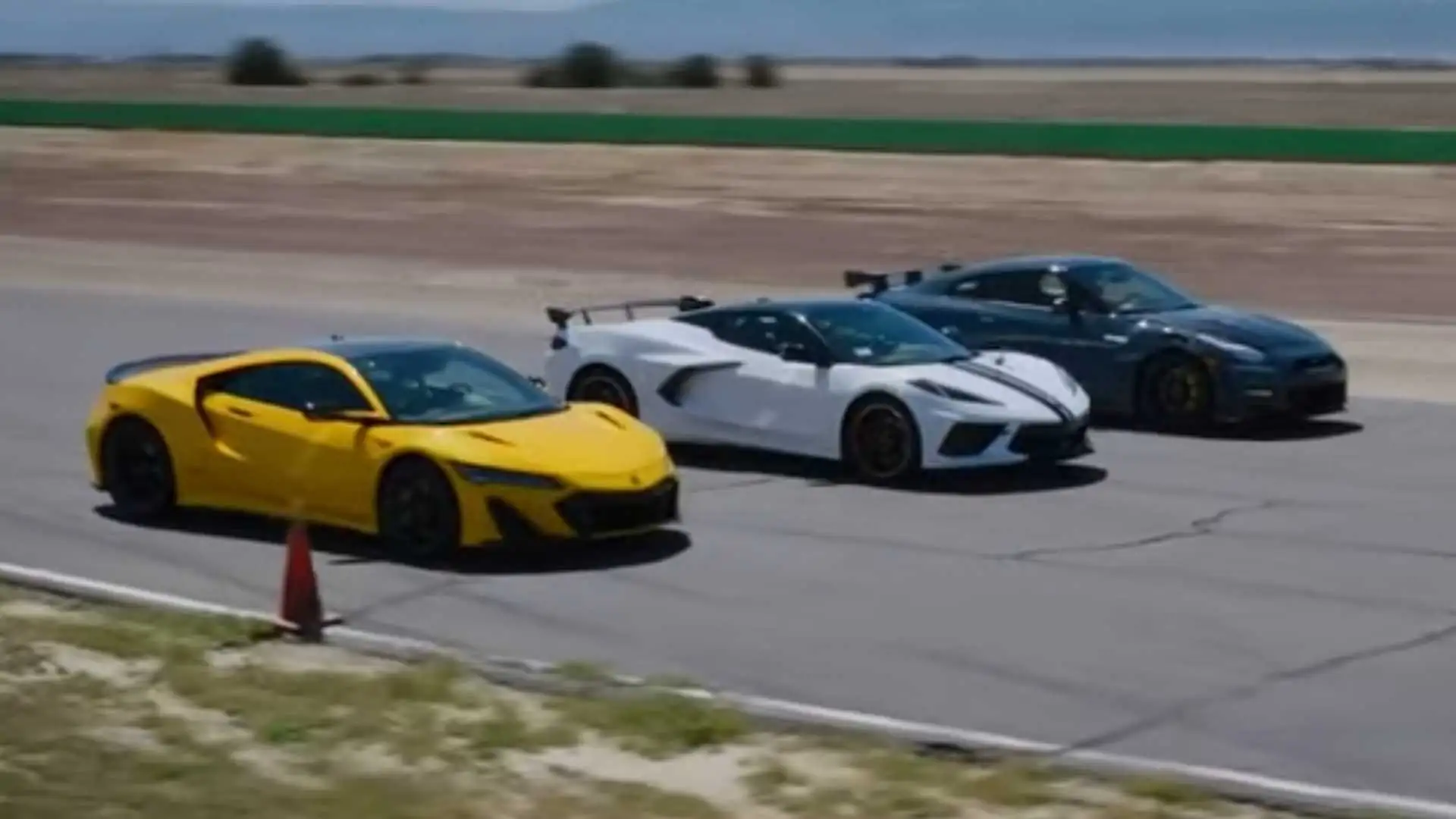 Corvette, GT-R and NSX Compete To See Which Drag Races The 911 Turbo Stakes