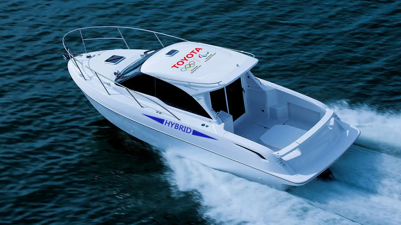 Toyota Launches Japan's First Hybrid Boat