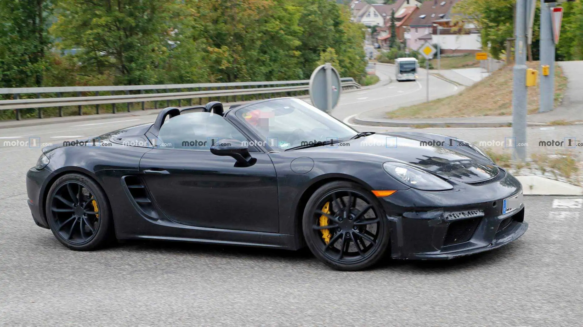 Porsche 718 Boxster Spyder Not Camera Shy To Drop Its Top