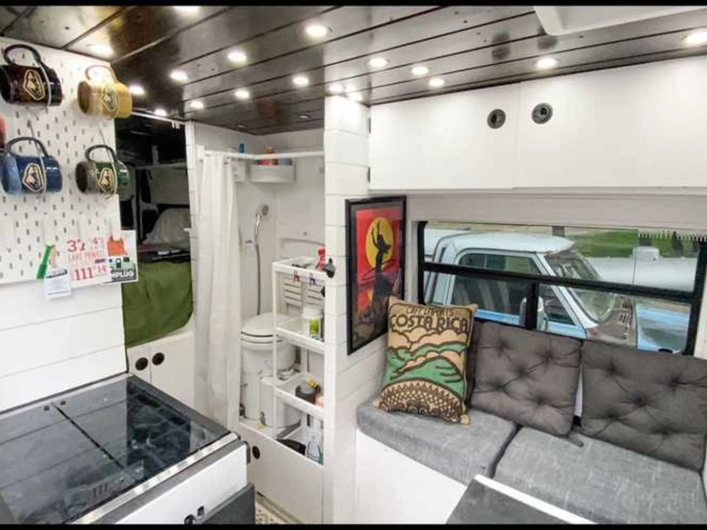 A Digital Nomad's dream is a self-built camper van with unique layout