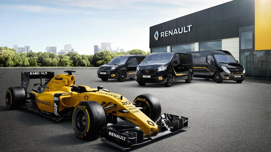 Because you can buy a Renault Van F1-Inspired, why not?