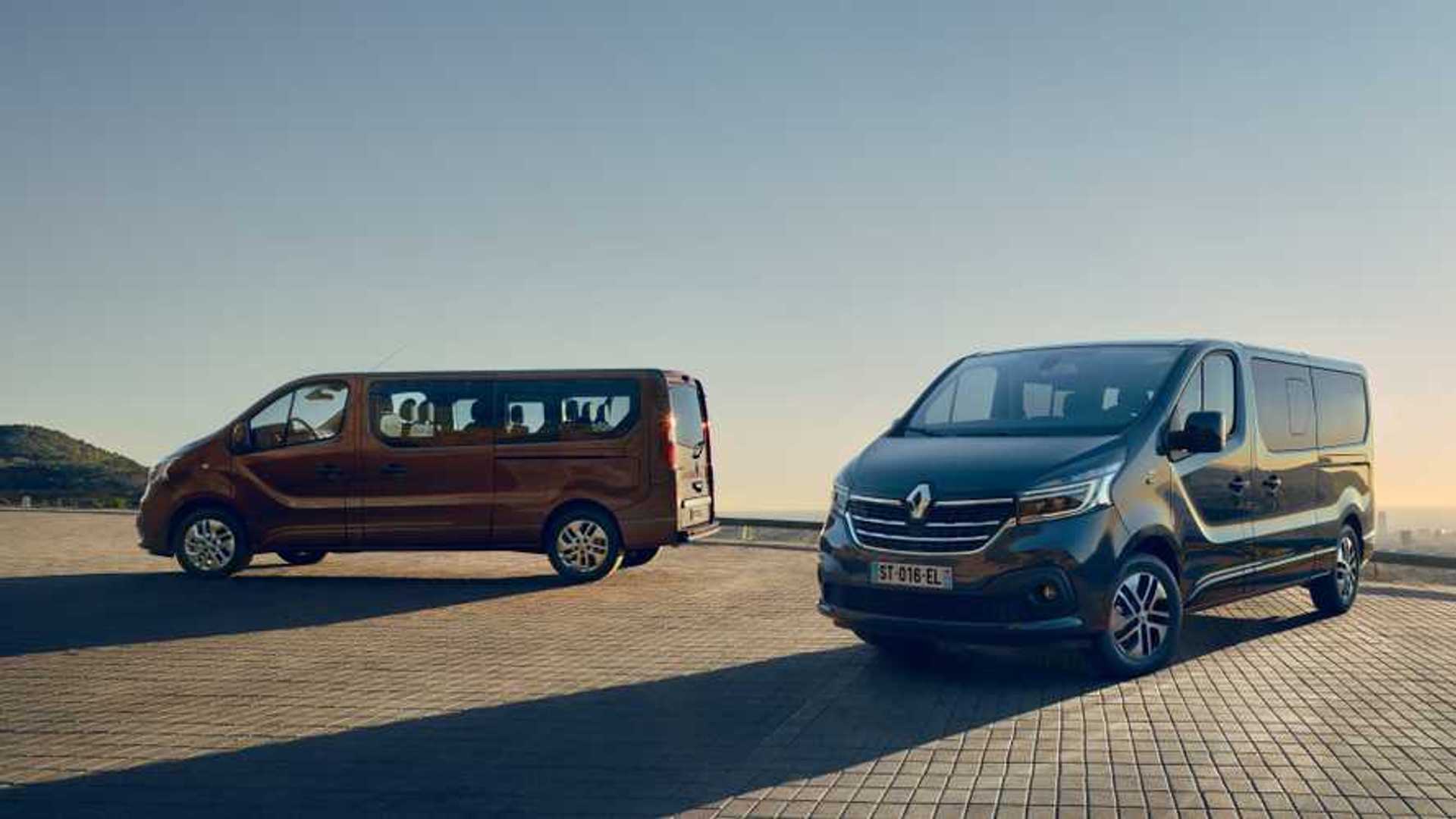 Renault Master and Trafic Vans Revealed. Plus, Electric Concept