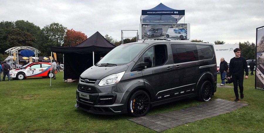 Ford Transit Limited Edition: Racy Van with Bucket Seats