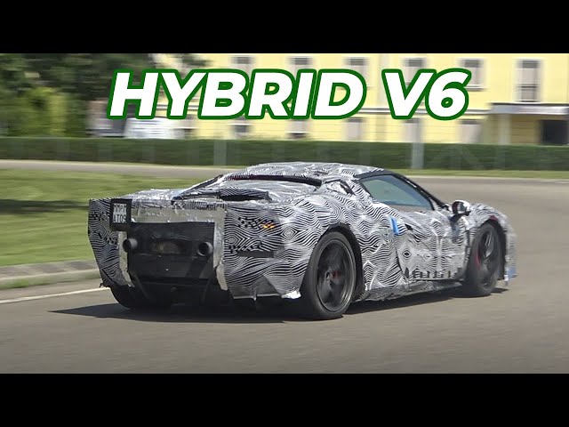 Report: New Ferrari V6 Hybrid Supercar could have 700 HP