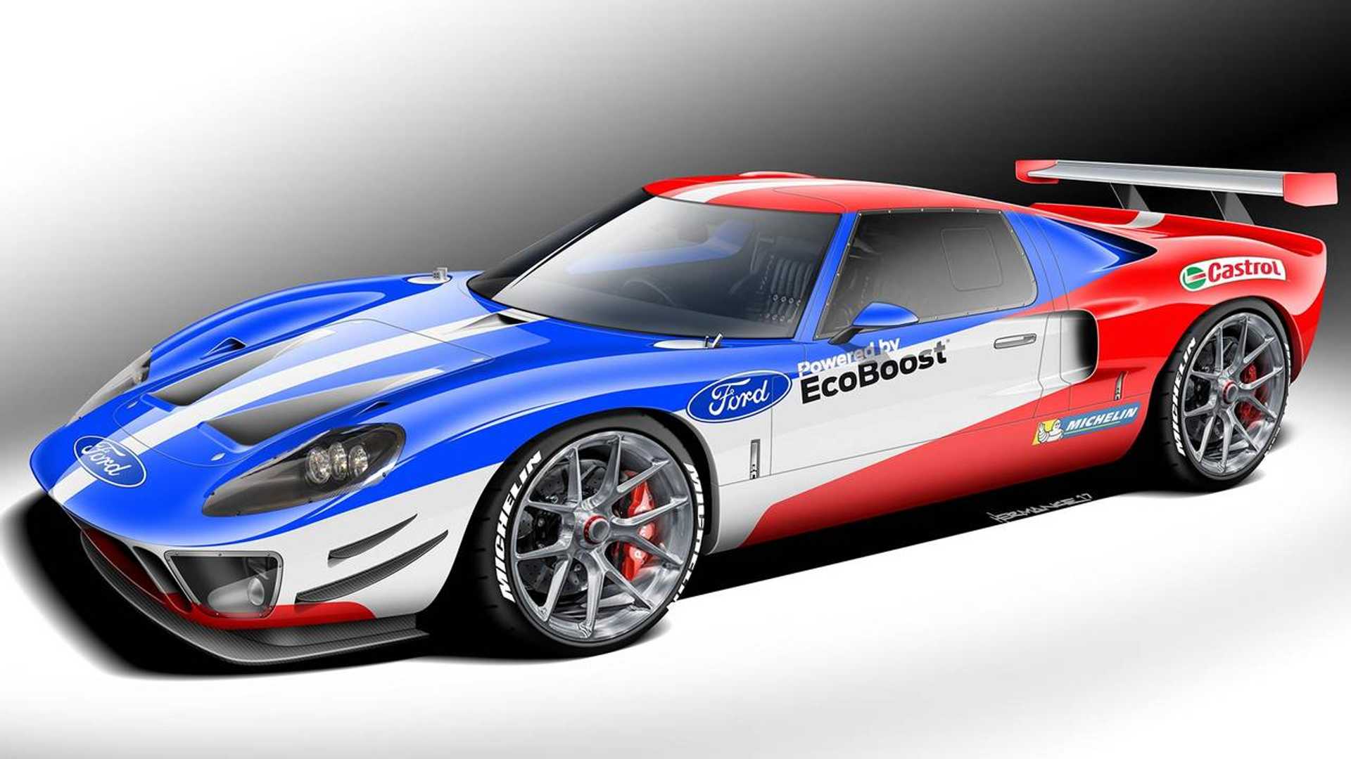 SEMA: Shop for Ford GT's EcoBoost V6 and Convert It Into A Classic GT40