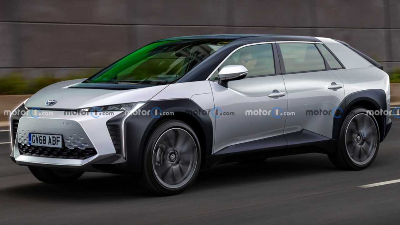 Toyota Midsize Crossover Electric Vehicle Speculatively Rendered Based on Trademark