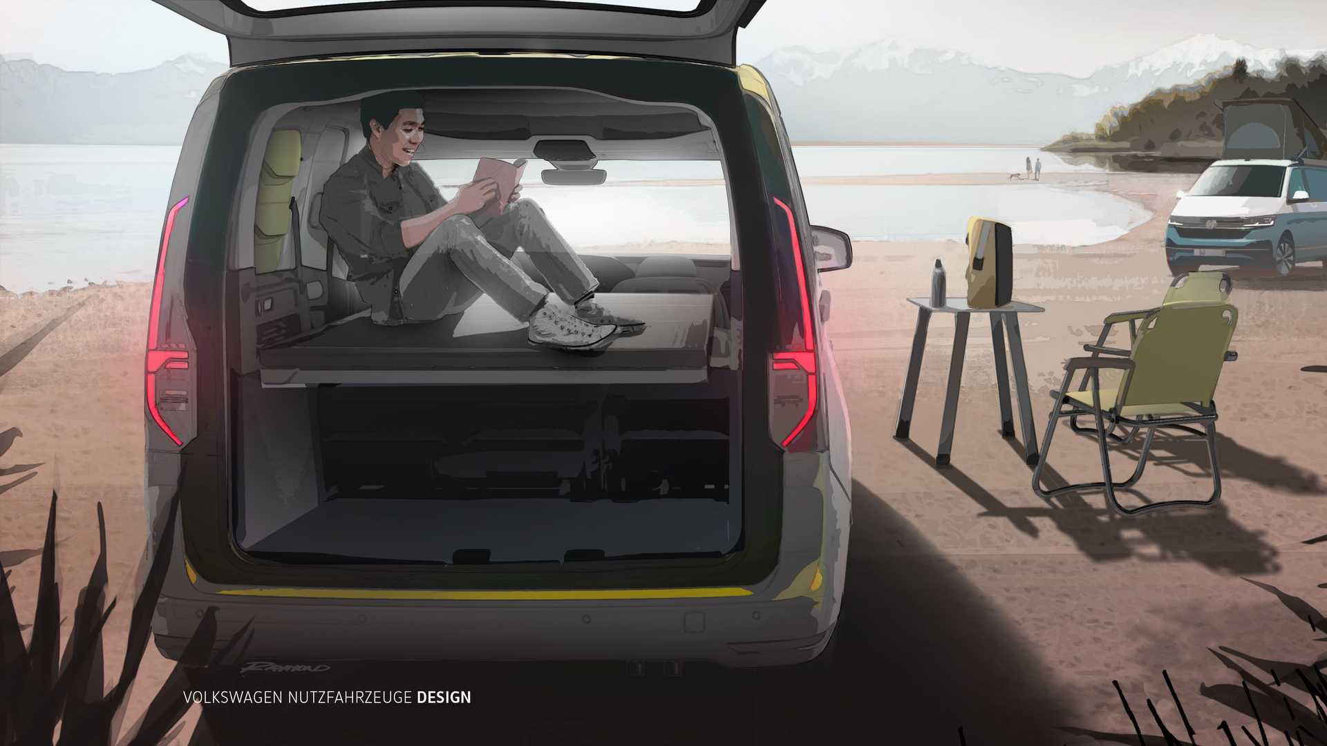 VW Caddy Mini Camper Teased as Pint-Sized RV In September