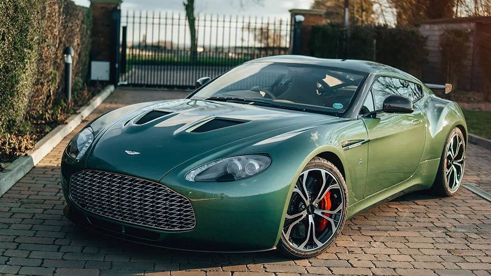 Aston Martin V12 Zagato Fully Aluminum Aston Martin is Up for Sale