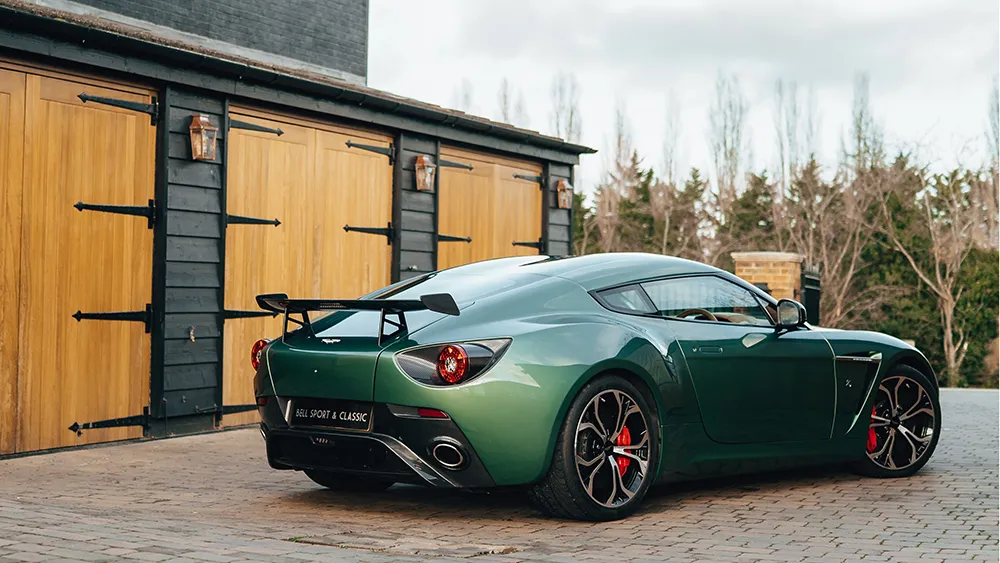 Aston Martin V12 Zagato Fully Aluminum Aston Martin is Up for Sale