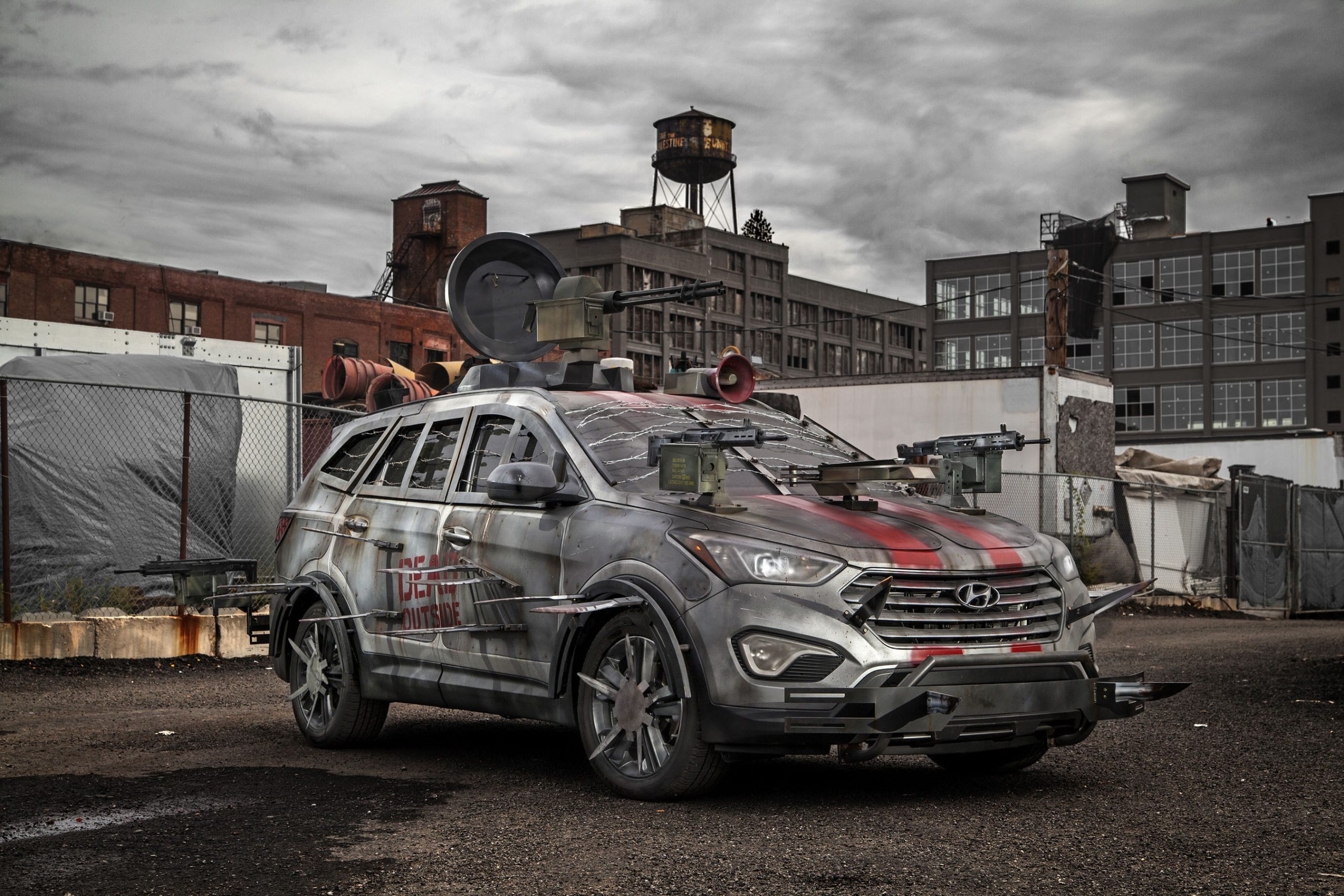 Comic-Con: Hyundai Veloster Zombie Survival Machine