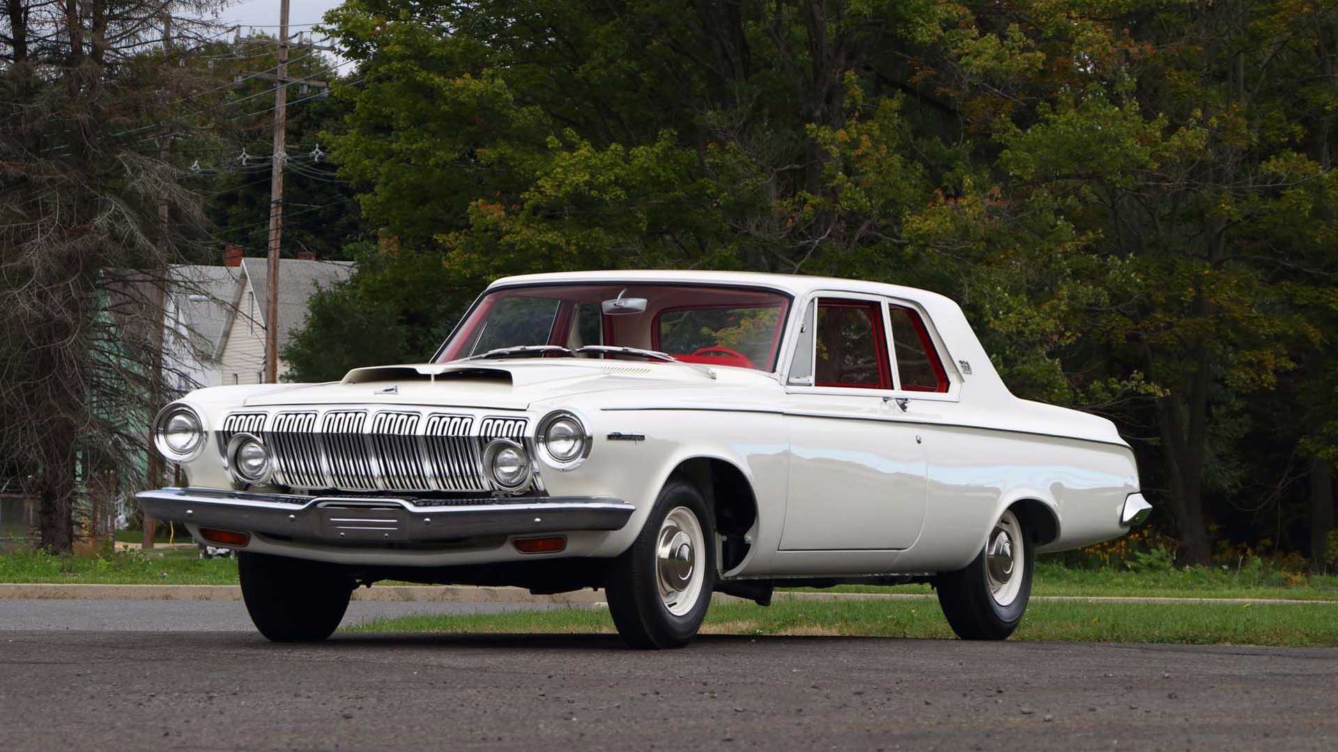 These 3 Factory Drag Cars were built 54 years before the Dodge Demon.