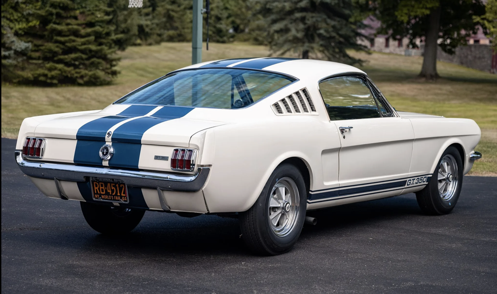 This Early Shelby GT350 Mustang Is A $575k Original Time Capsule