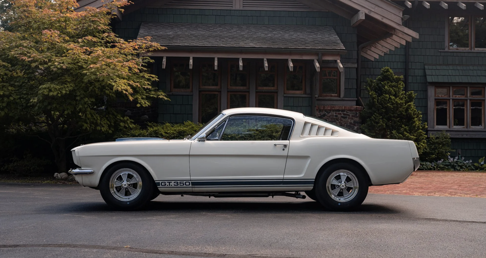 This Early Shelby GT350 Mustang Is A $575k Original Time Capsule