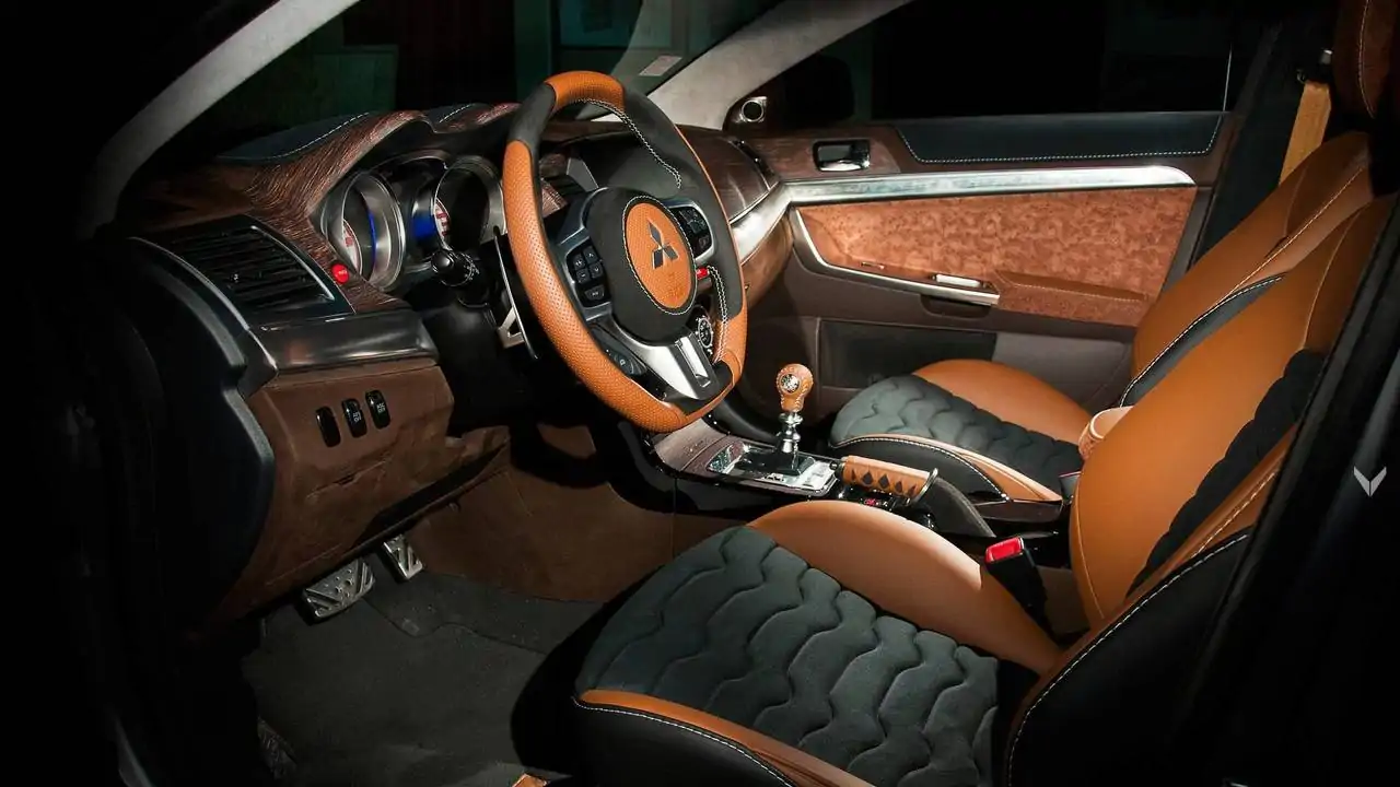 Mitsubishi Lancer Ralliart by Vilner Boasts Exquisite Interior