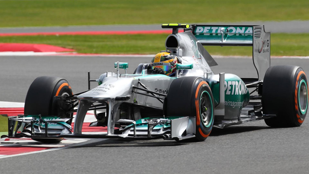 Mercedes scores one-two in Silverstone qualifying [results]