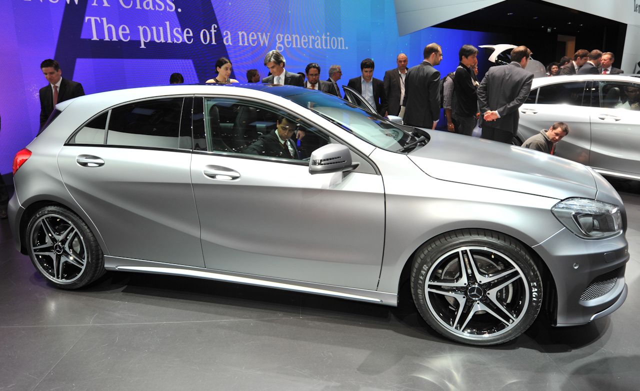 Officially revealed 2013 Mercedes A-class