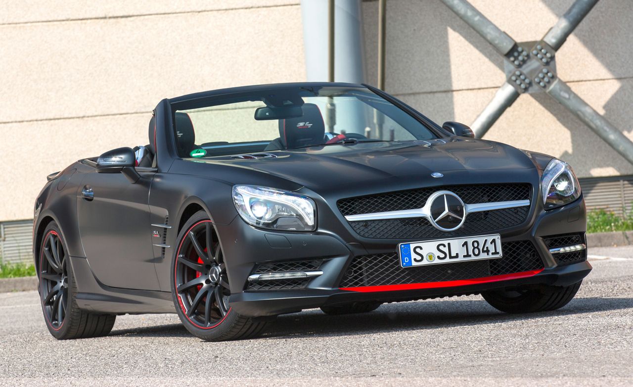 Mercedes-Benz SL 550 Mille Miglia Edition stands out among the crowd