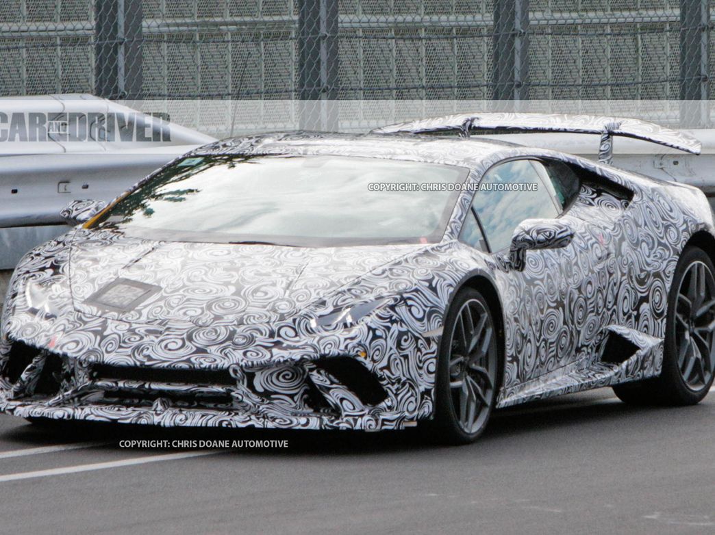 Lamborghini Huracan SV / Superleggera spied from the inside & outside