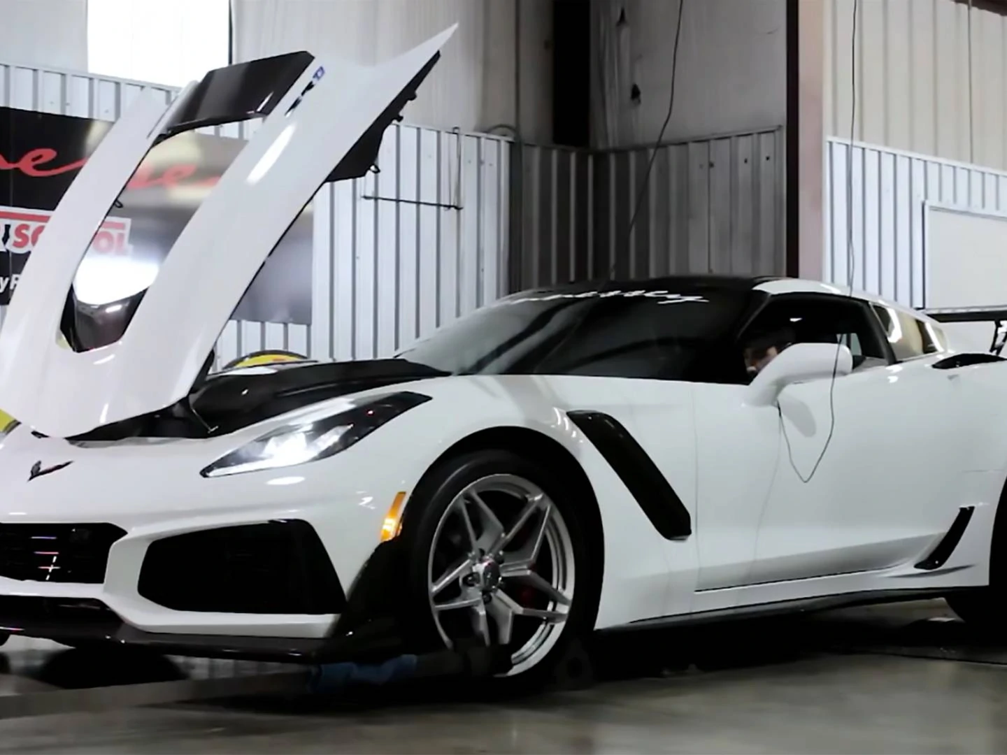 Chevy Corvette ZR1 loses 101 horsepower from crank to rear wheels