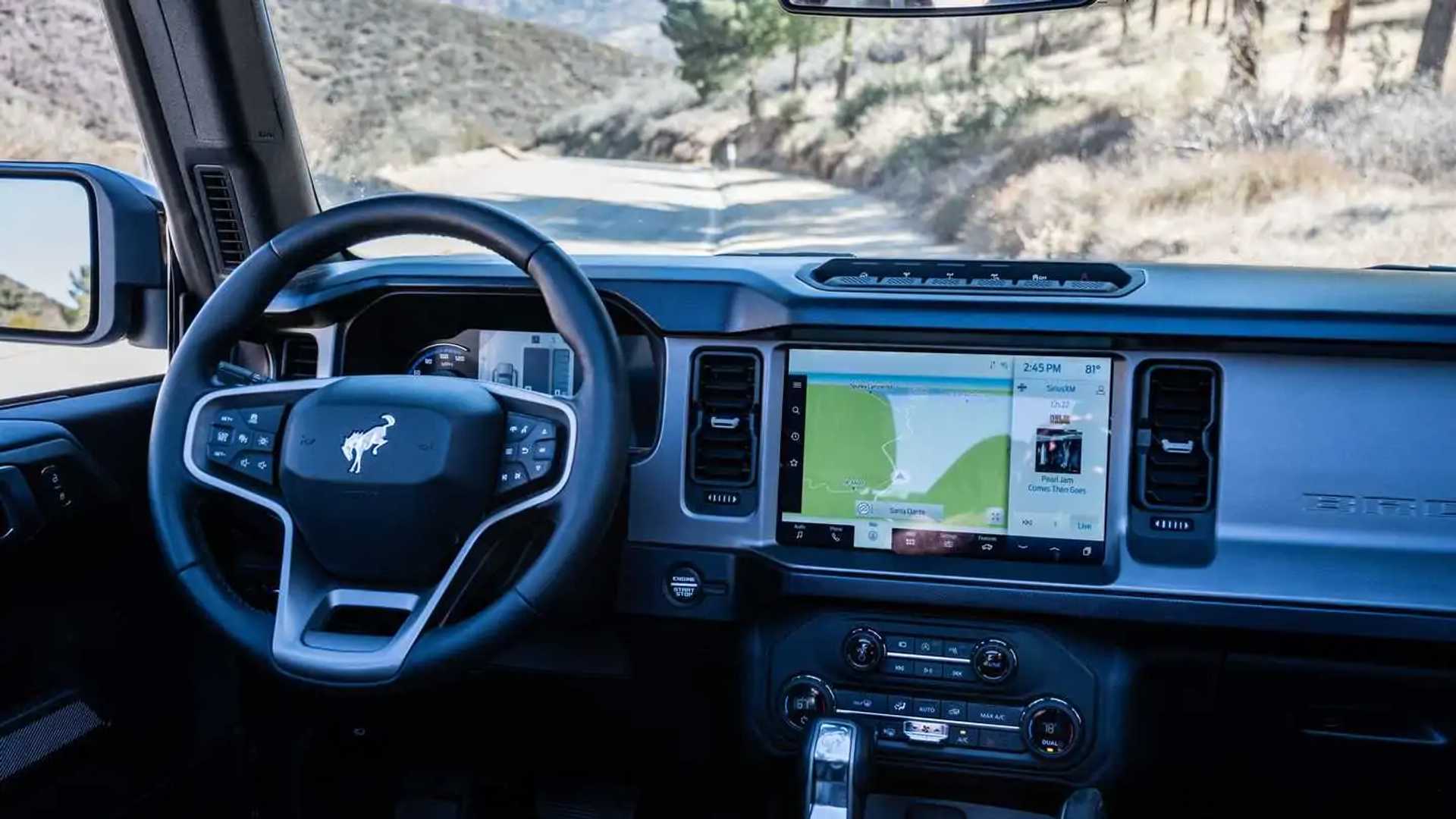 2022 Ford Bronco Loses Some Connected Navigation Functions