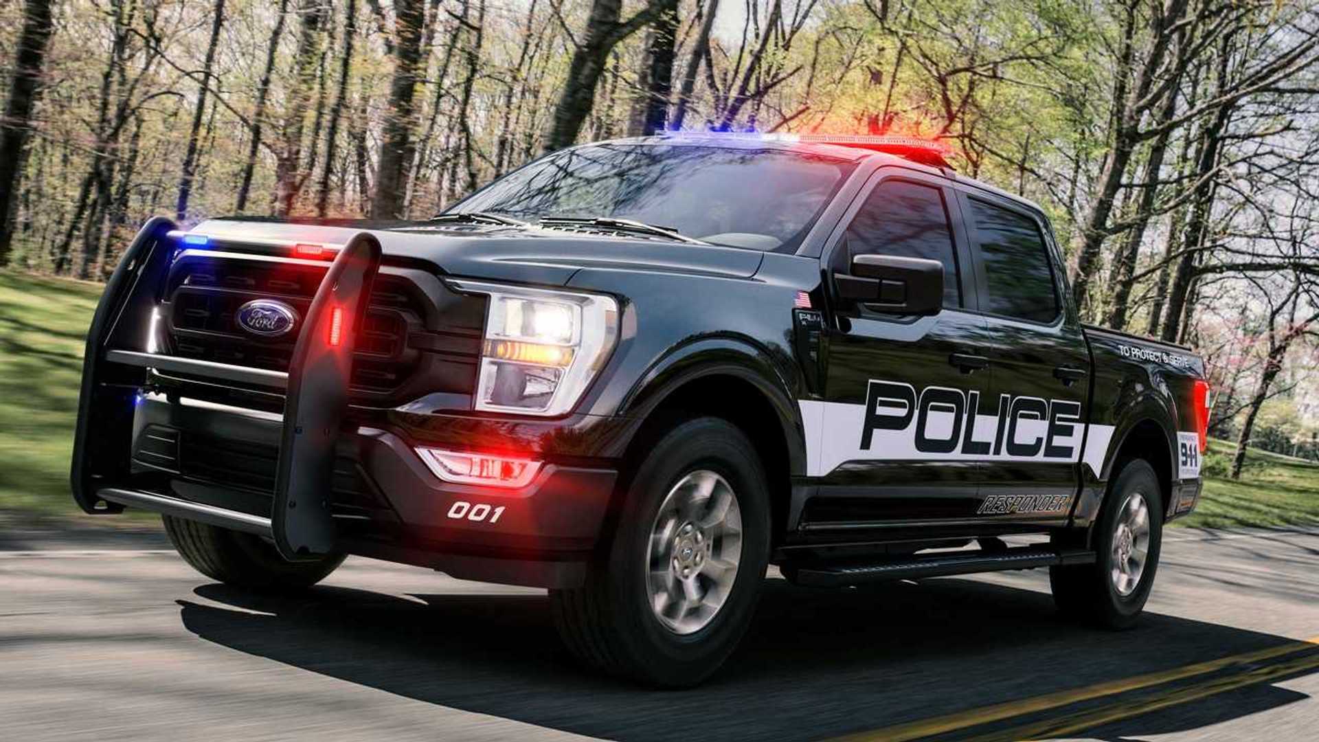 2021 Ford F-150 Police Responser Gets a Higher Top Speed, Auto 4x4