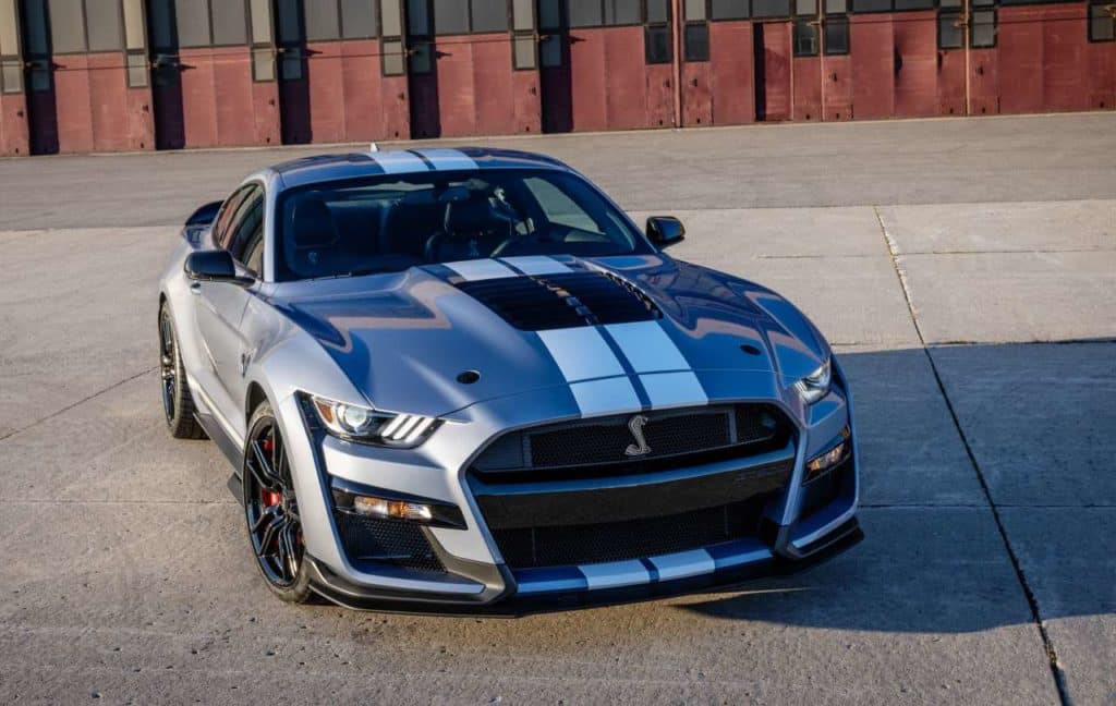 2022 Ford Mustang GT500 Heritage Pack arrives with Painted Stripes