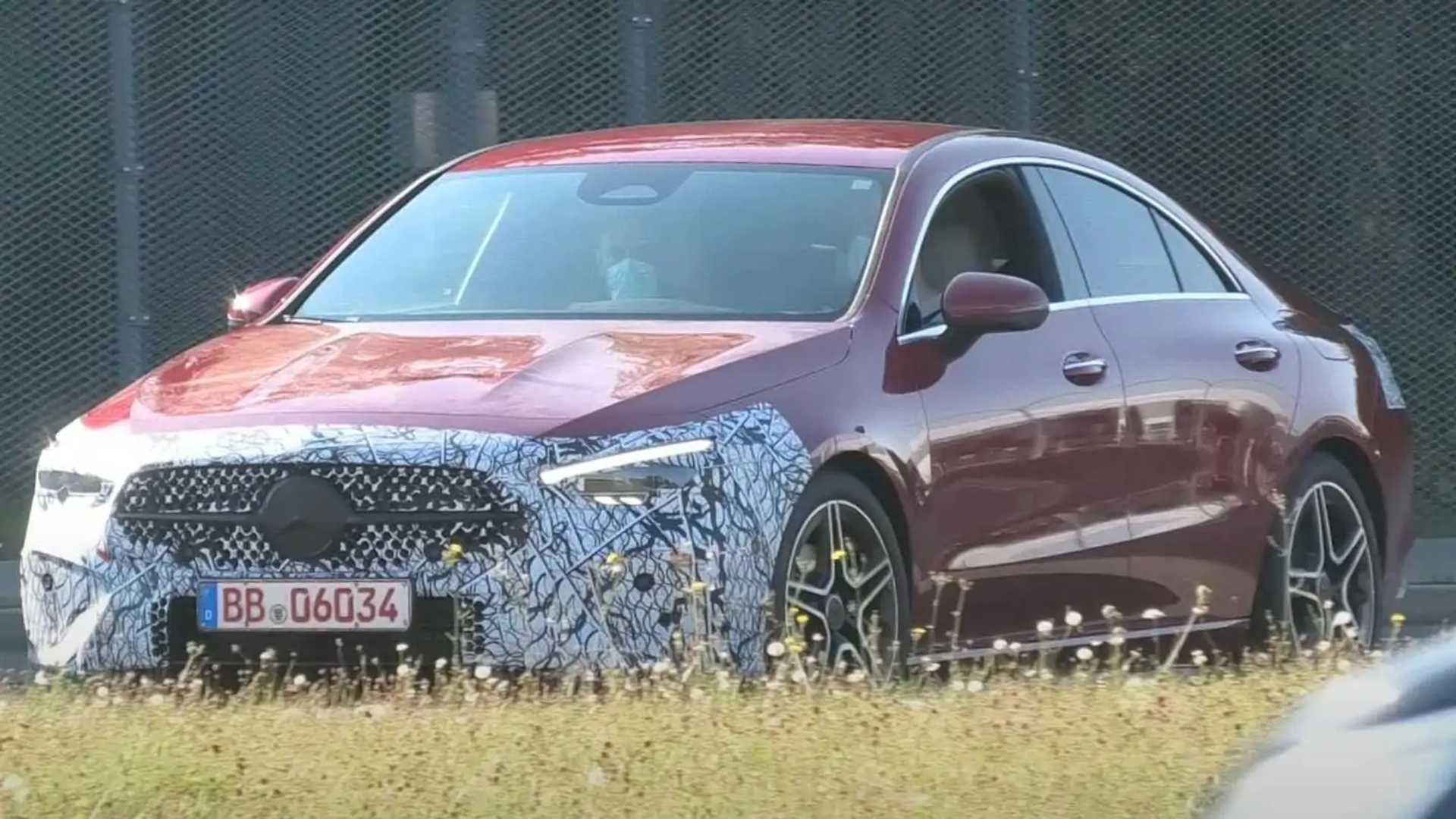 Mercedes CLA with Less Camo leaves little to the imagination