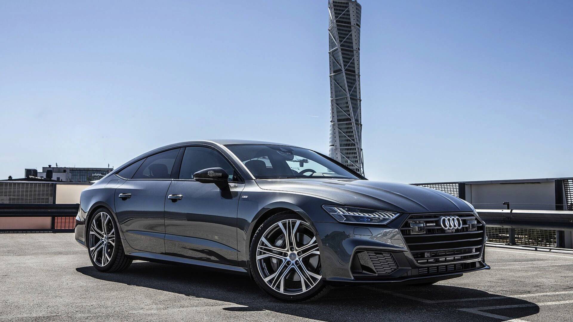 Audi A7 Sportback with Black Pack Goes to Sweden for a Photo Shoot