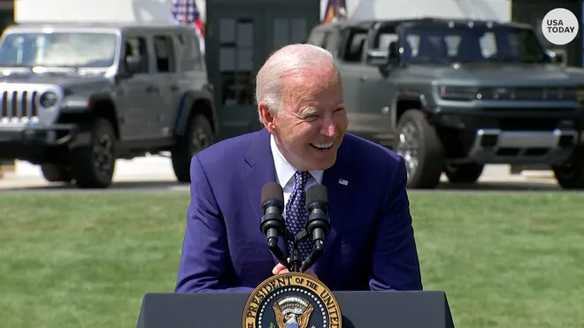 President Biden Calls Dibs On Being One Of First To Drive Electric Corvette