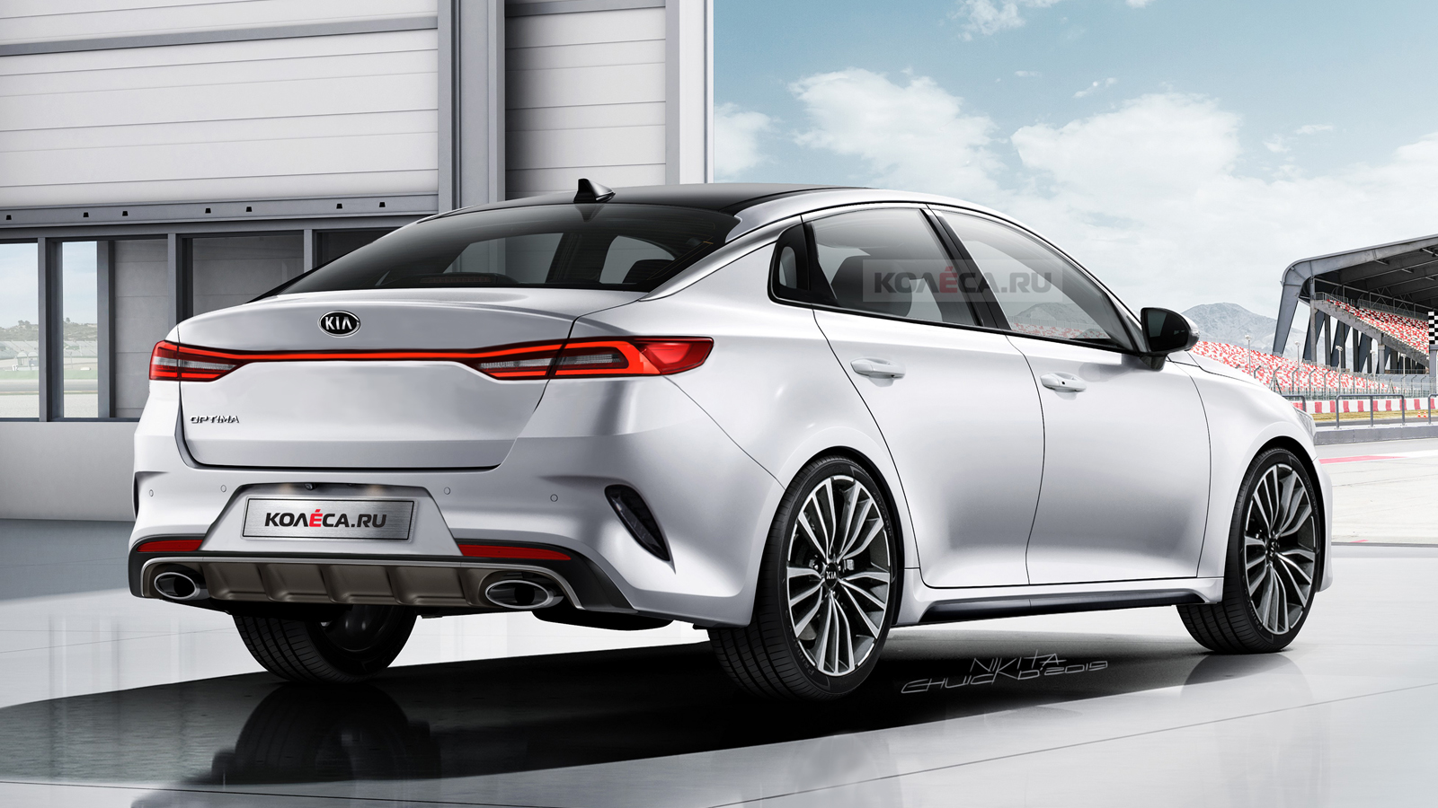 Kia Optima Gets Stylish Look In Next-Gen Rendering