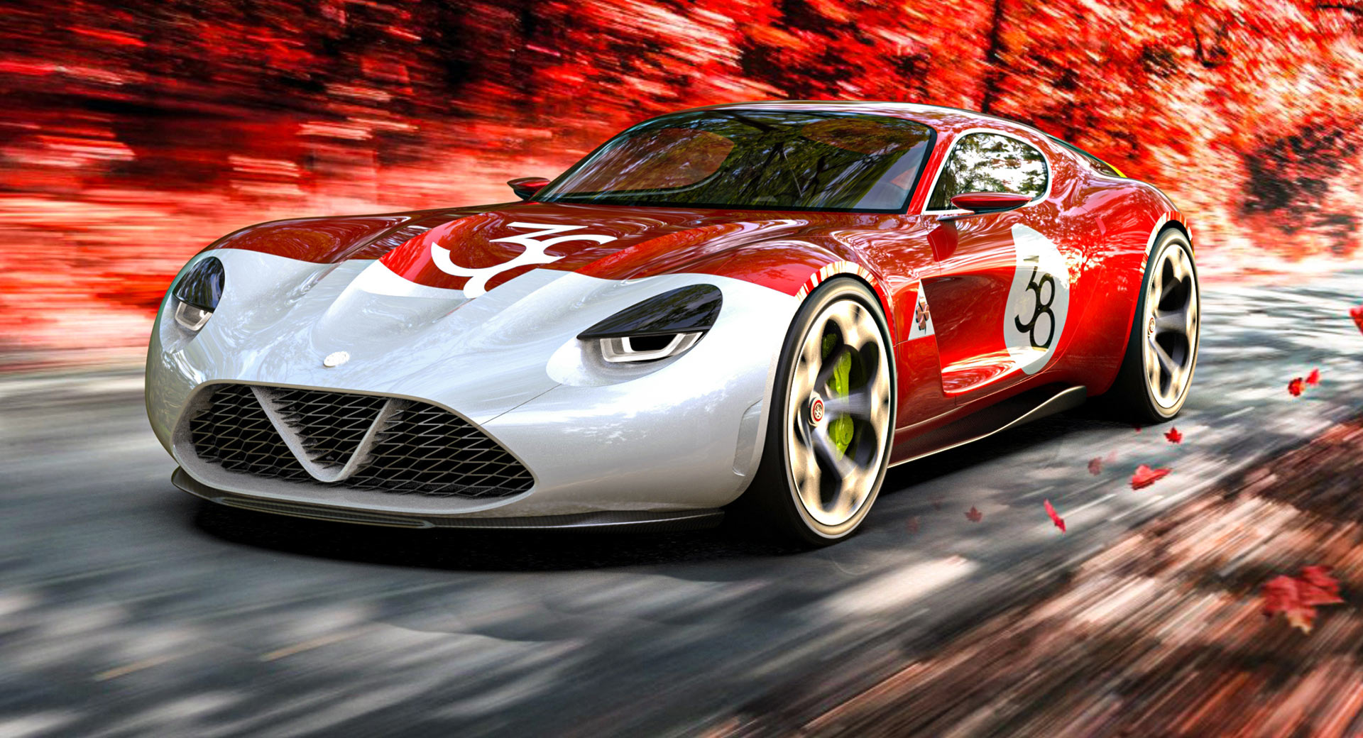 Alfa Romeo TZ4 Rendering Imagines Modern-Day Italian GT