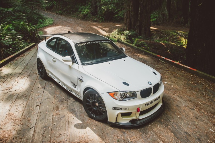 Jay Leno gets a BMW V8 1M conversion in his Garage