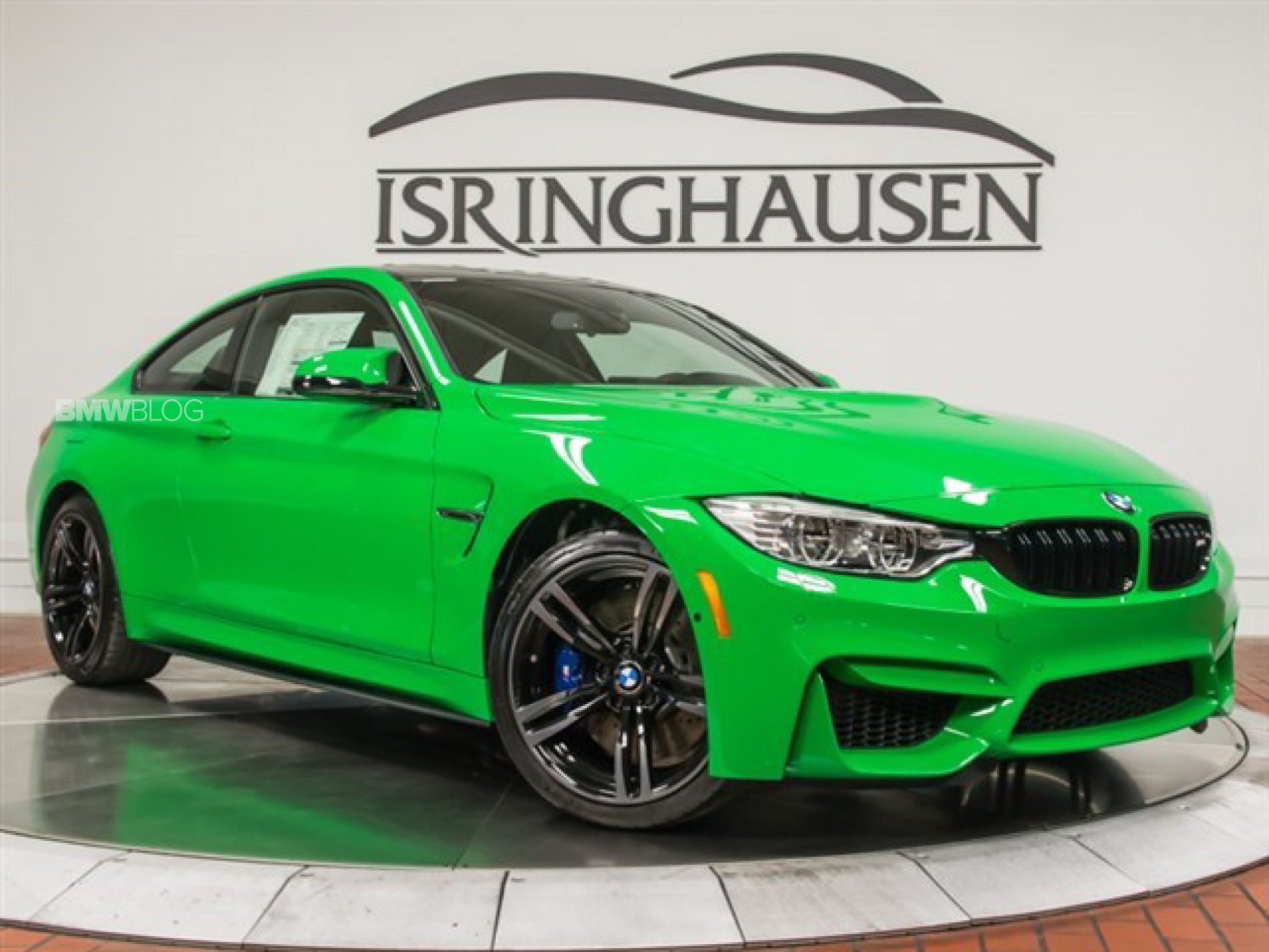 New Signal Green BMW M4 for $86,042