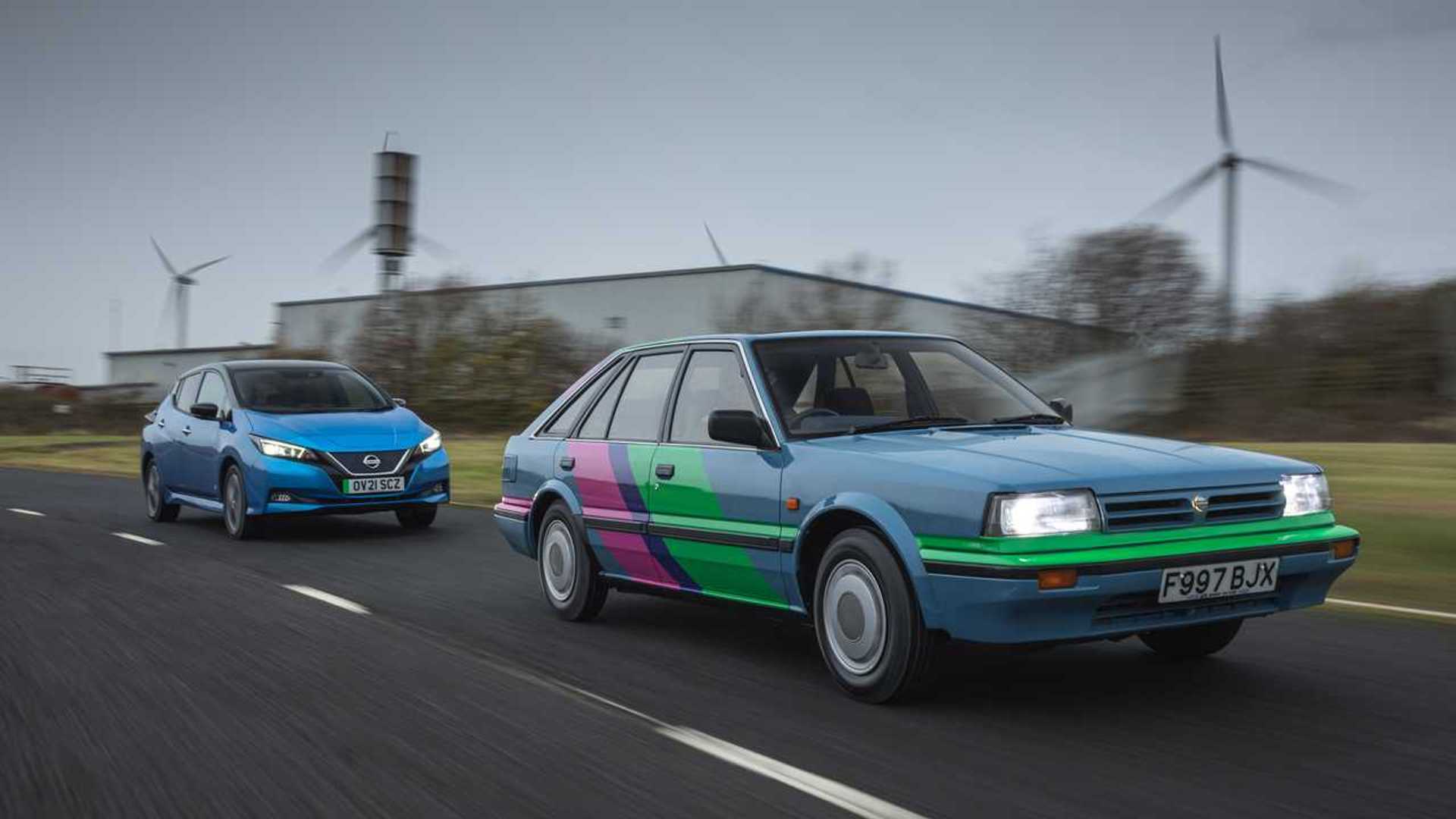 Nissan Bluebird Transforms into an Electric Vehicle To Celebrate An Important Anniversary