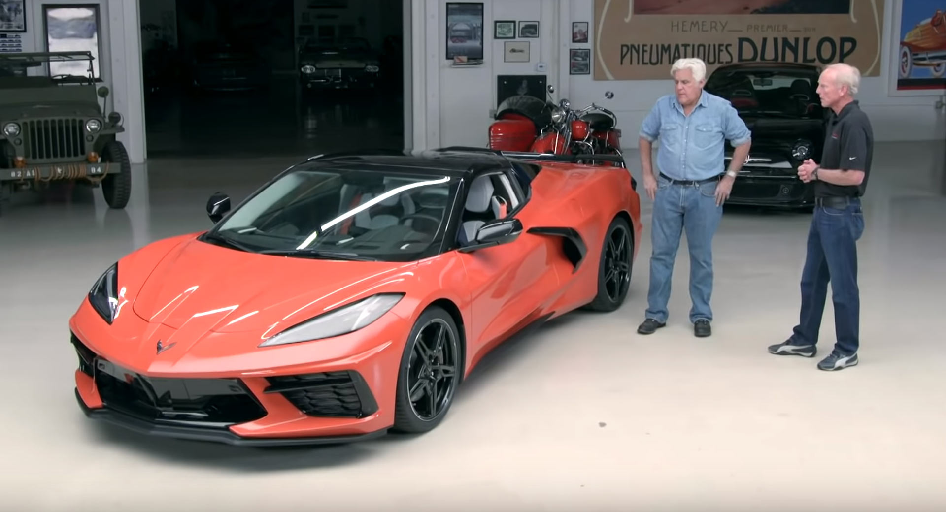 Jay Leno's Garage Drops 2020 Corvette Z51 Convertible