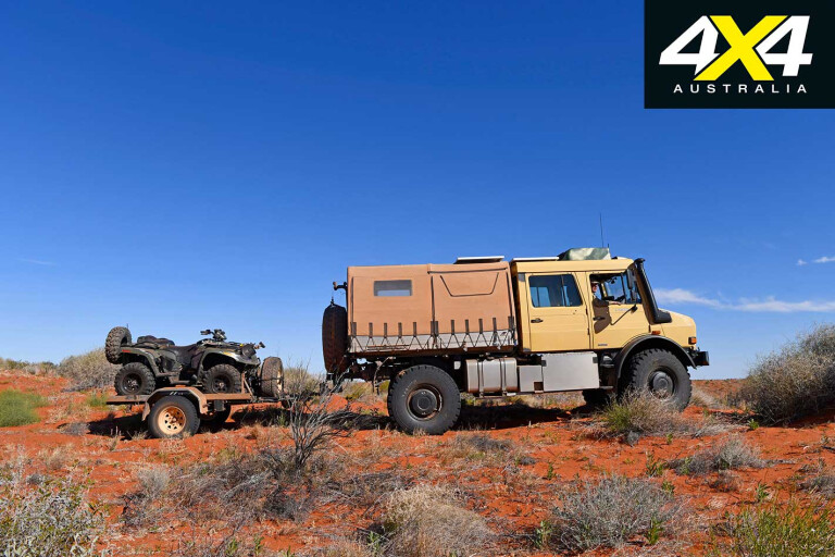 For EUR250k, rough it in Mercedes Unimog U 4000 camper