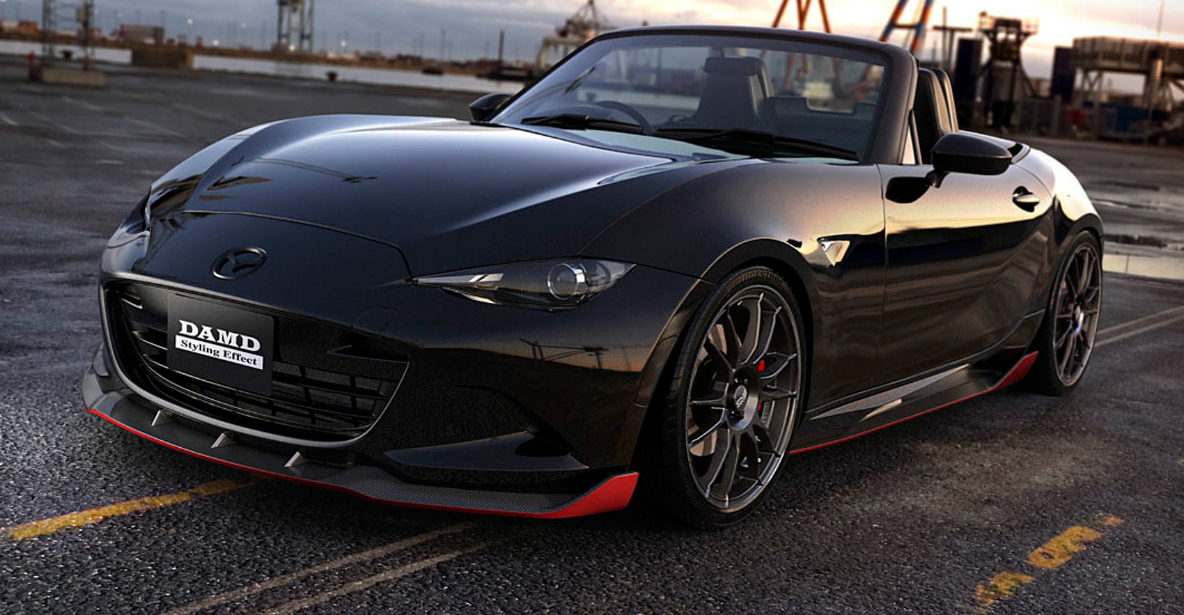 The MX-5 Miata is now Batman-friendly thanks to DAMD Dark Knight